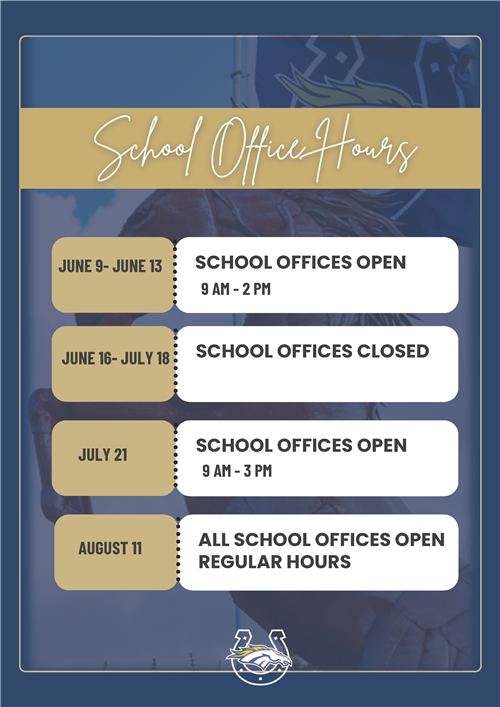 Summer Office Hours